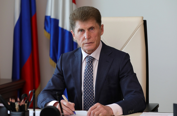 Поздравление губернатора Приморского края Олега Кожемяко с Днём российского предпринимательства.