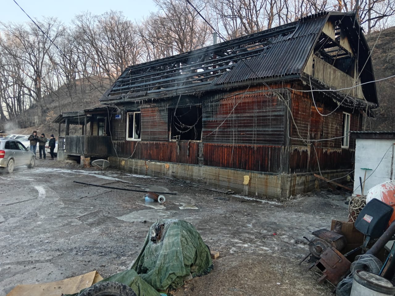 Прокуратура Кавалеровского района организовала проверку по факту пожара в пгт. Кавалерово.