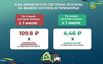«Чистое Приморье»: Переход с «человека» на «квадраты» в платежах за мусор позволит улучшить качество вывоза ТКО.