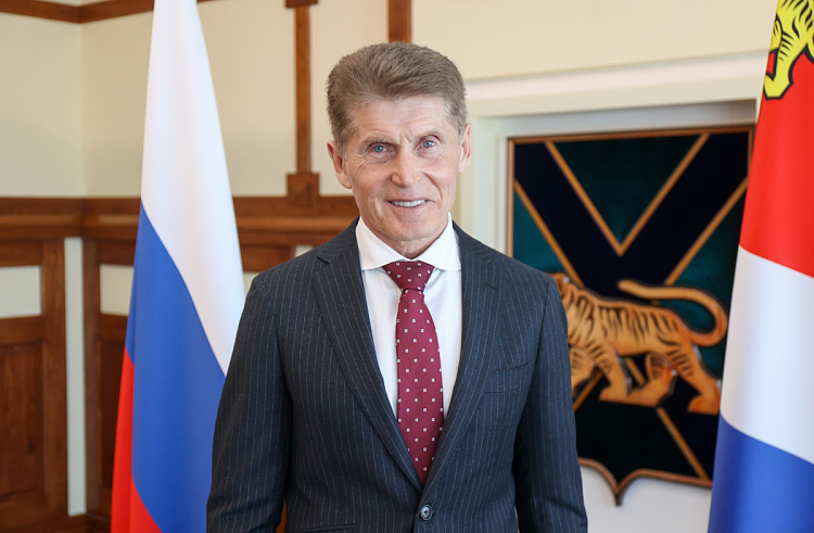 Поздравление Губернатора Приморского края Олега Кожемяко с Международным днём защиты детей.