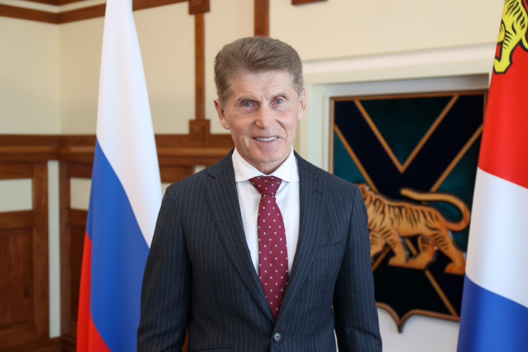 Поздравление Губернатора Приморского края Олега Кожемяко с Днем Приморского края. Поздравление Губернатора Приморского края Олега Кожемяко с Днем Приморского края.
